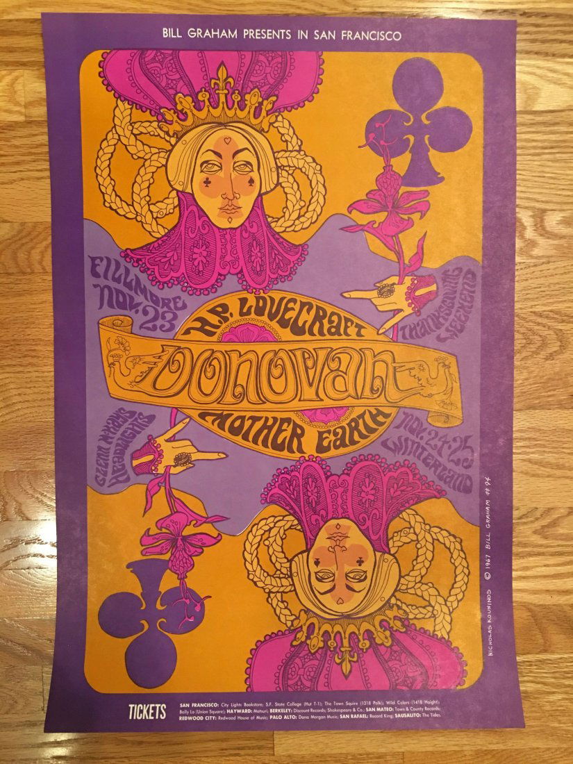 Donovan - BG094 - Poster 1st Printing - MINT (1 of 1)