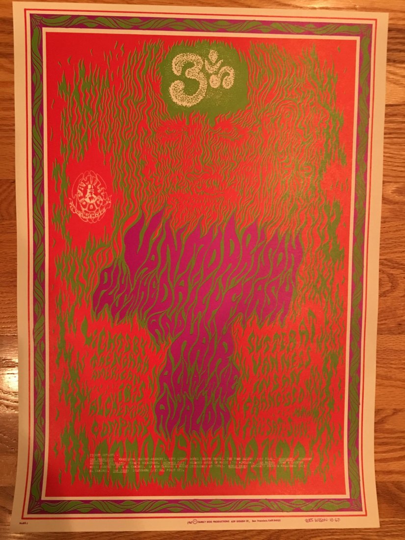 Van Morrison -  FD088 - Poster 1st Printing - MINT (1 of 1)