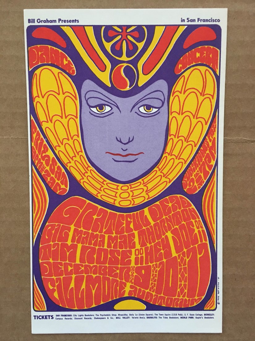 Grateful Dead - BG041 - Postcard 1st Printing - MINT (1 of 1)