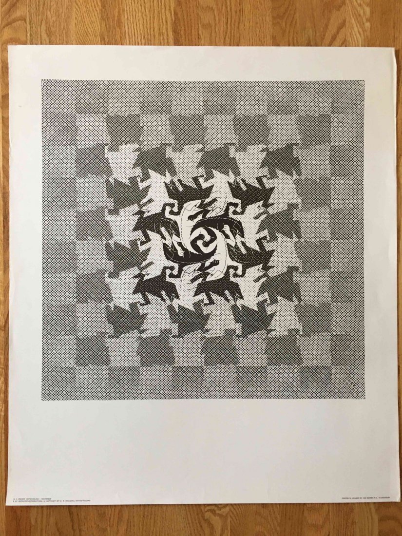 MC ESCHER - 1968 - ONTWIKKELING I - 1971: MC ESCHER - 1968 - ONTWIKKELING I - 1971