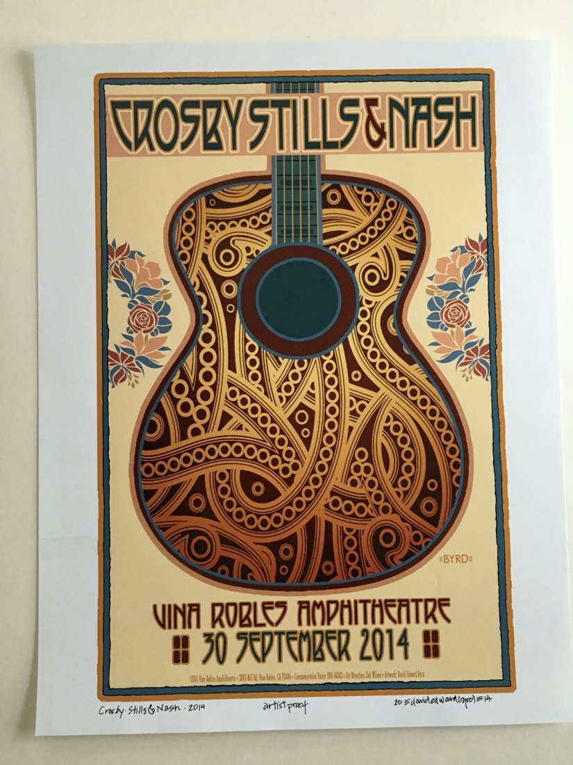 CSNY ARTIST PROOF - SIGNED (1 of 1)
