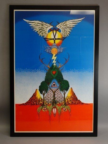 RICK GRIFFIN - Unnameable: RICK GRIFFIN - Unnameable. Will ship unframed. 23 x 36. 1968.