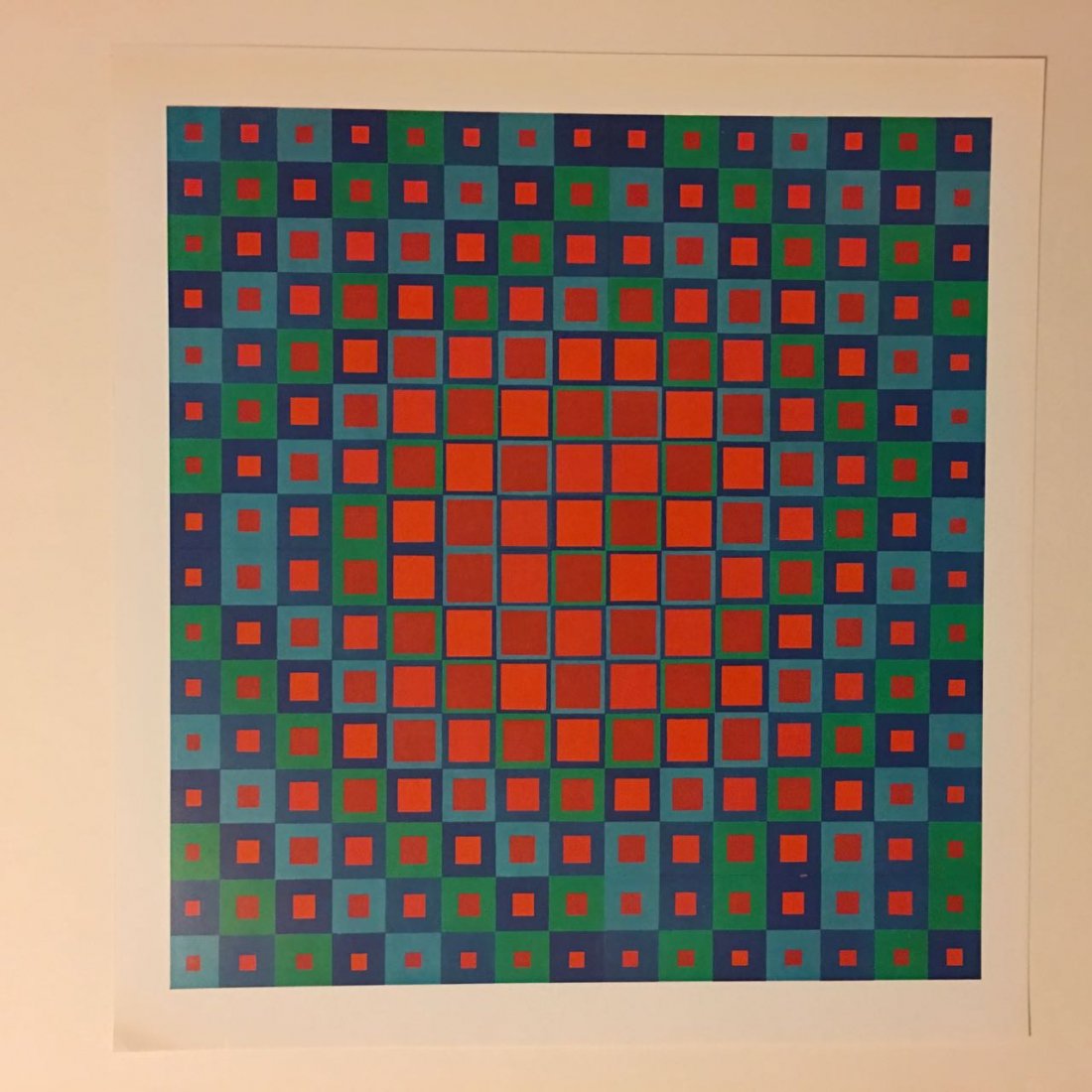 Victor Vasarely BookPlate 9 - From 1971 (1 of 1)