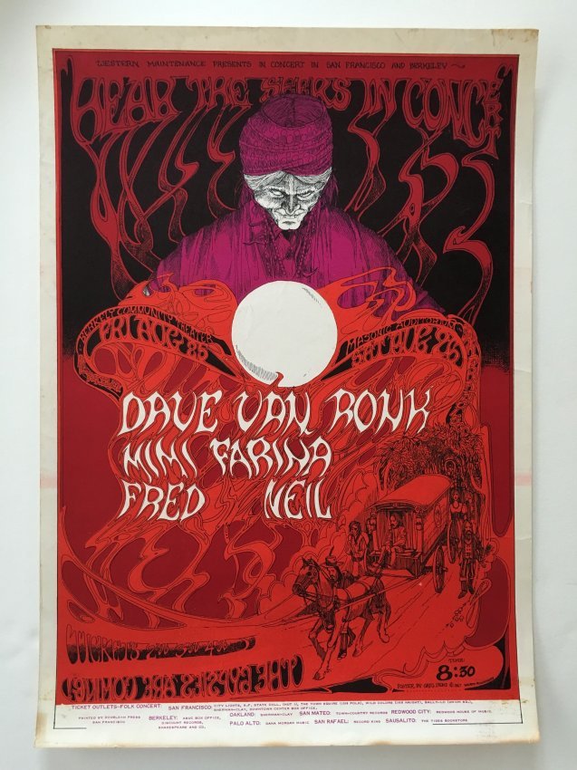 VINTAGE - DAVE VAN RONK - RARE ! (1 of 1)