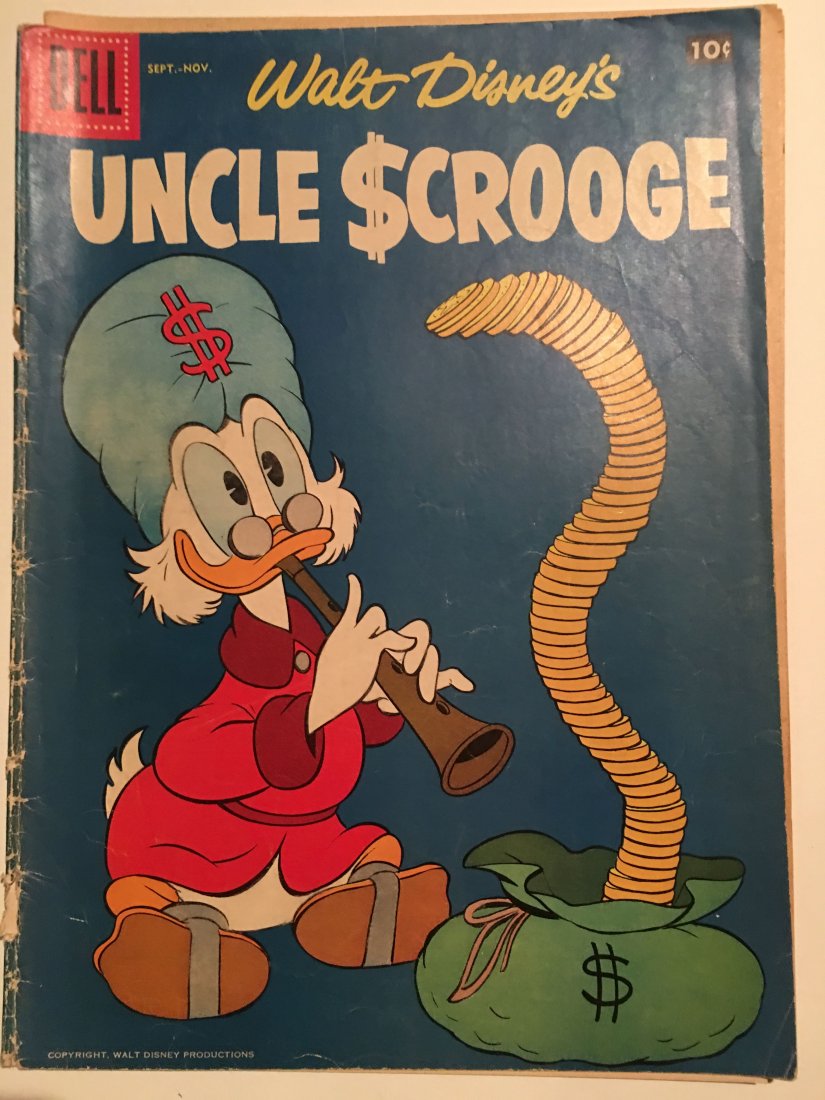 UNCLE SCROOGE #19 Dell Comics 1957 (1 of 1)