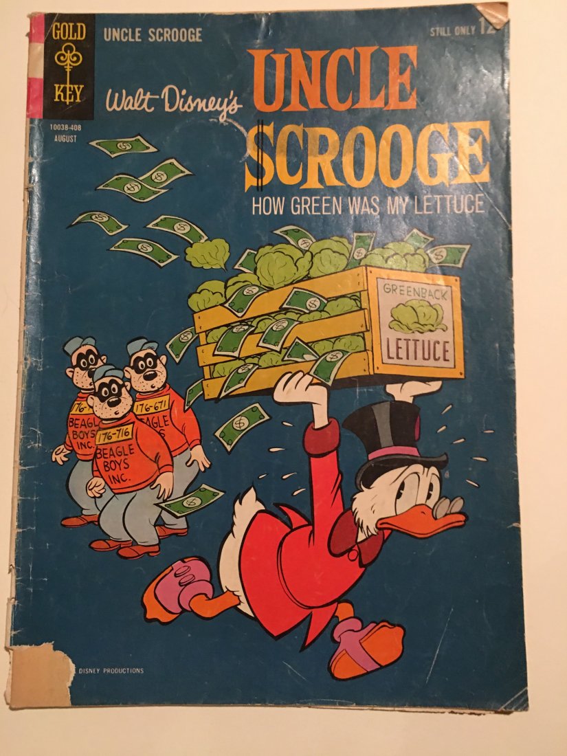 Uncle Scrooge (1954 Dell) #51 (1 of 1)