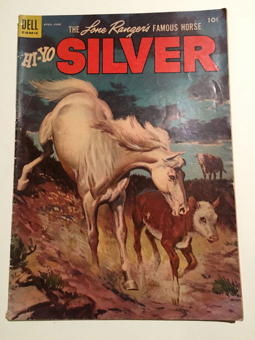 1954 Dell Comics - Lone Ranger Hi-Yo Silver #10 - (1 of 1)