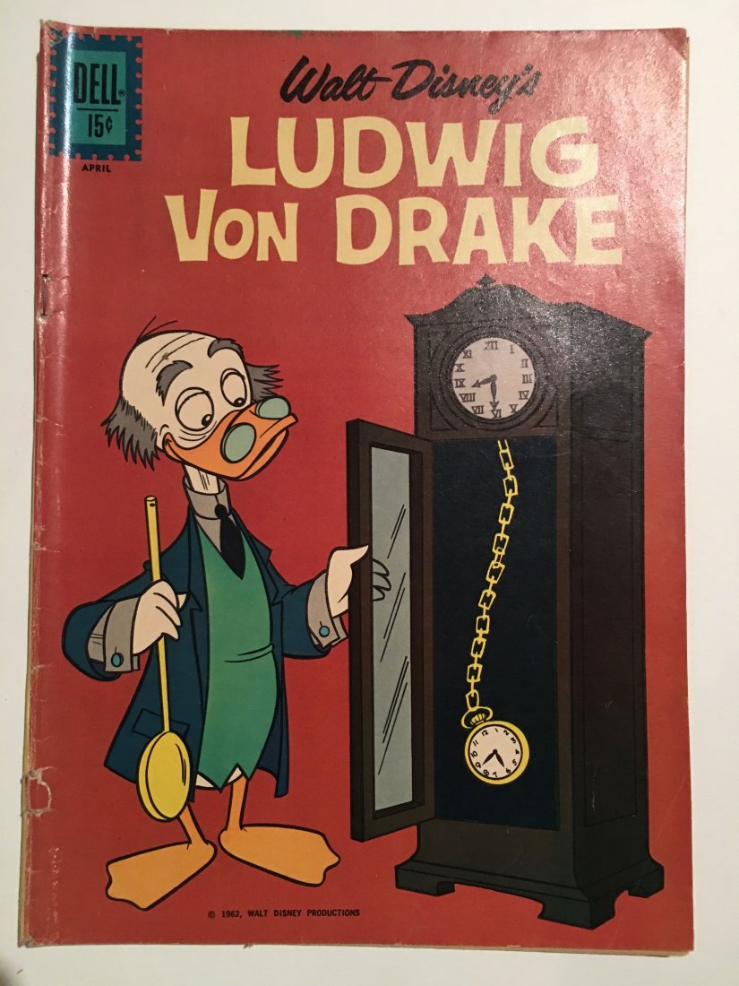 LUDWIG VON DRAKE #3 1962-DELL COMICS (1 of 1)