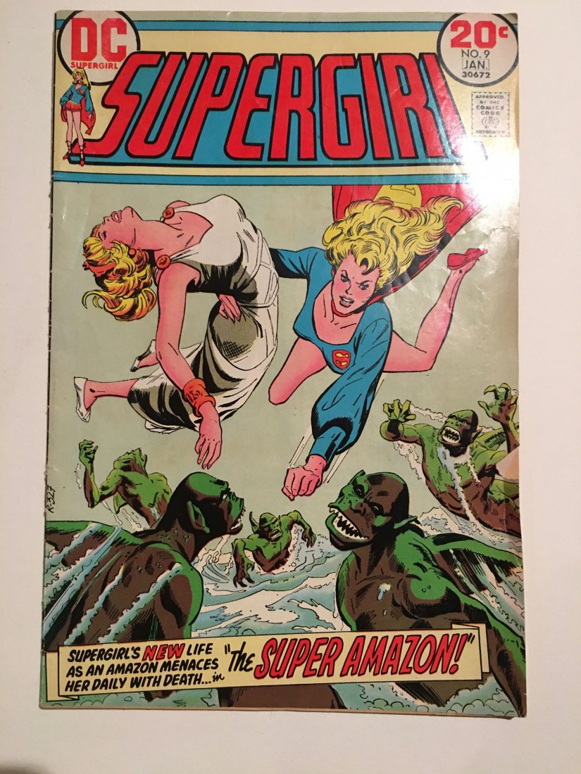 Supergirl # 9 Vol. 2  Jan 1974 (1 of 1)