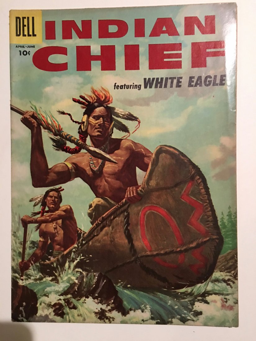 VINTAGE DELL COMIC INDIAN CHIEF WHITE EAGLE # 22 (1 of 1)