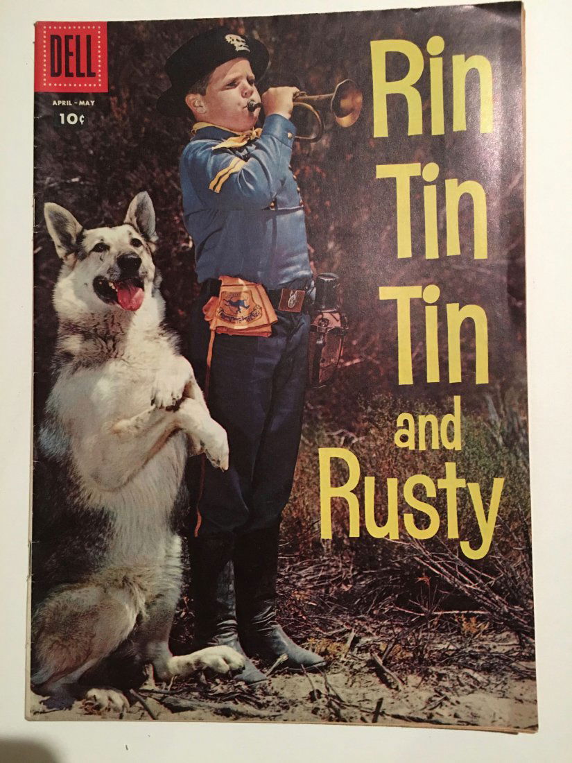 Rin Tin Tin and Rusty 1957 Dell TV No.18 (1 of 1)