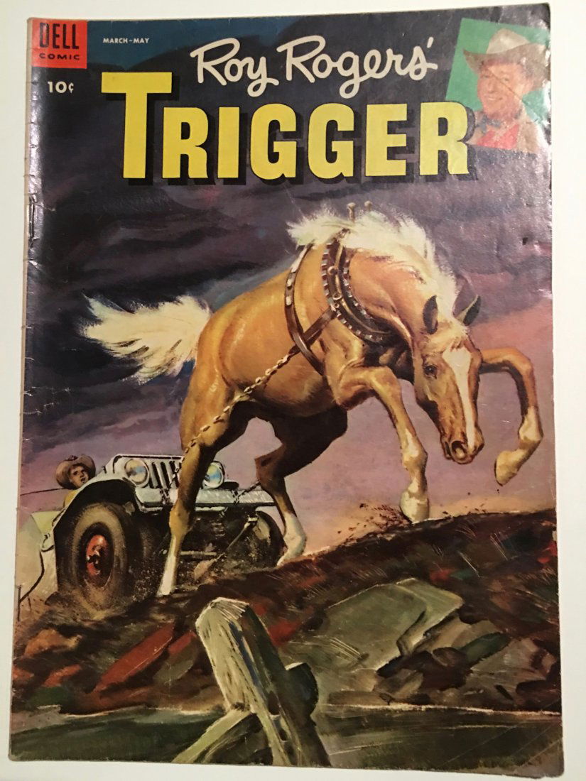 1954 Roy Rogers' Trigger #12 First Print Dell Gerber (1 of 1)