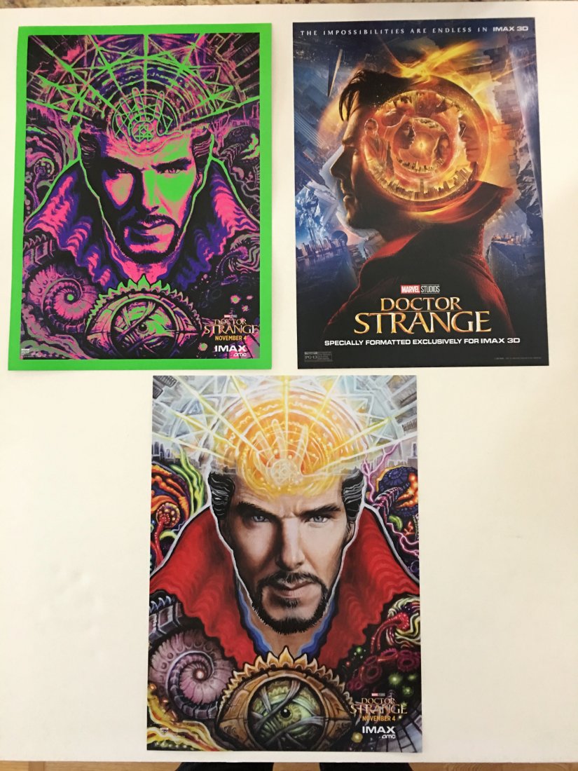 DOCTOR STRANGE POSTER LOT ! (1 of 1)