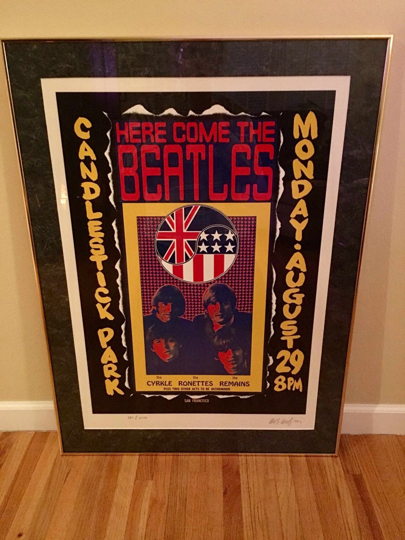 Beatles Candlestick Park Poster
