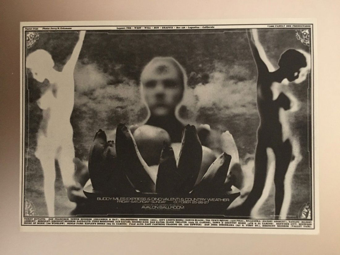 Buddy Miles Express Postcard - FD143 (1 of 1)