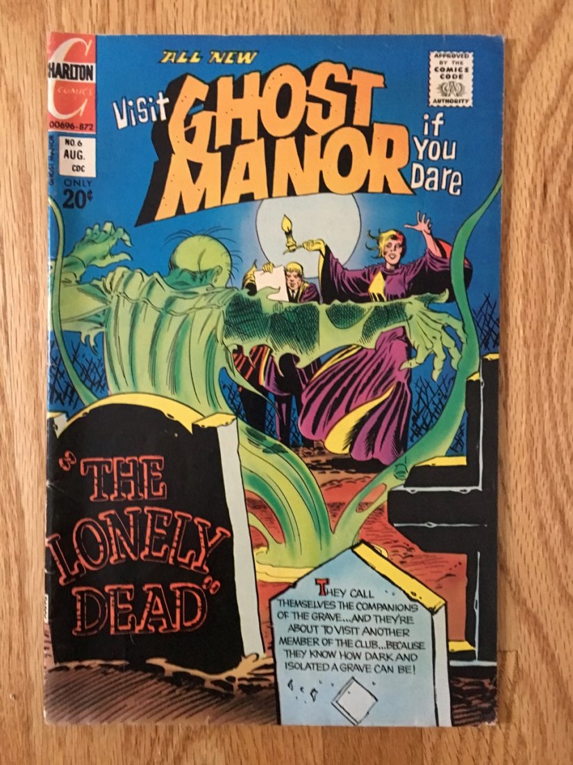 CHARLTON COMICS - VISIT GHOST MANOR IF YOU DARE #6 (1 of 1)