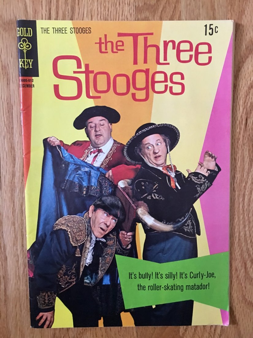 GOLD KEY COMICS - THE THREE STOOGES (1 of 1)