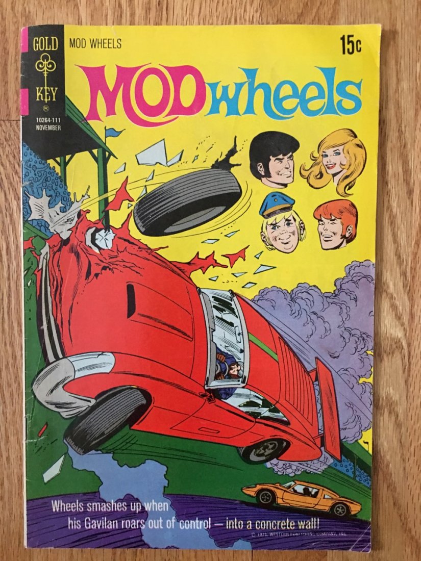 GOLD KEY COMICS - MOD WHEELS (1 of 1)