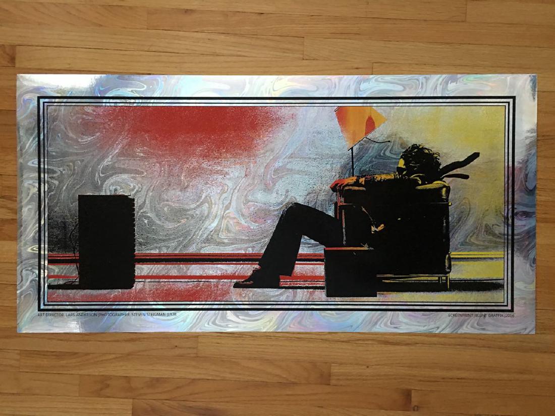 BLOWN AWAY - FOIL VERSION ! ! !: In the 1980s, Maxell became an icon of pop culture when it produced advertisements popularly known as "Blown Away Guy" for its line of audio cassettes. The original campaign conceived by Art Director