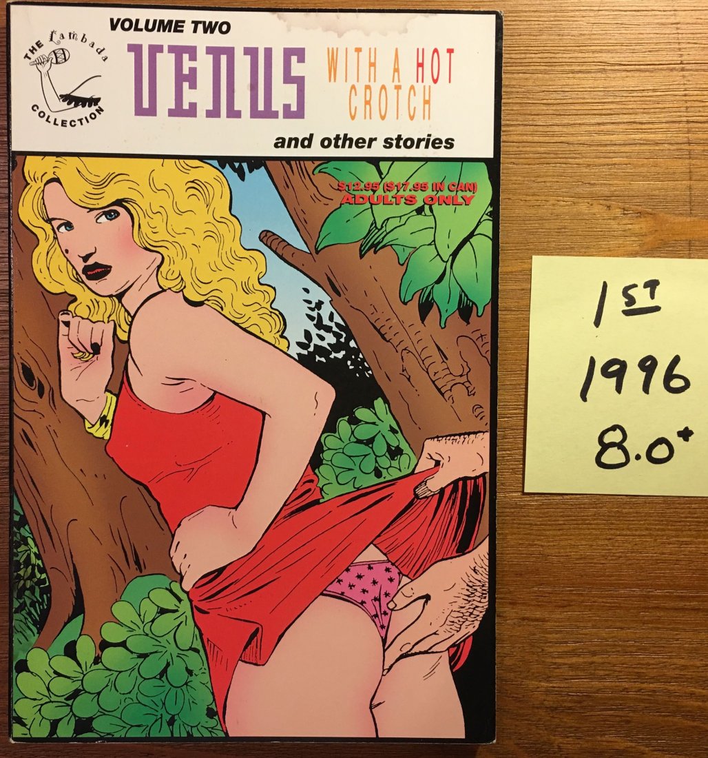 Lambada Book 2: Venus With A Hot Crotch (Bk. 2): Lambada Book 2: Venus With A Hot Crotch (Bk. 2) Paperback – July 14, 1996by Diamond Comic Distributors Inc. Underground / Adult Comix. Good condition, ungraded. 8.0+ condition. Underground / adult c