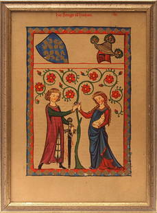 Konvolut Rahmen: U. a. großer, vergoldeter Spiegelrahmen. Durchm.50cm.