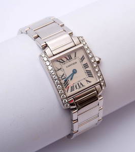 Damenarmbanduhr, Cartier Tank