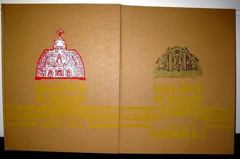 CHURCHES OF MEXICO / IGLESIAS DE MEXICO 2 x Huge Volumes 1981 Vol 4 & 5 RARE! (1 of 5)