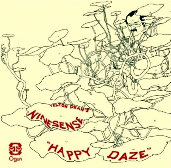 Elton Dean's Ninesense Happy Daze Scarce UK Jazz Lp NM-/NM-: A lovely copy showing minimal usage only.