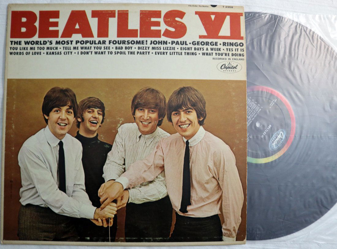 THE BEATLES VI 1965 LP Vinyl Canadian Pressing VG+/VG (1 of 1)