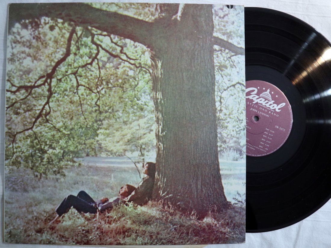 JOHN LENNON Plastic Ono Band 1970 Canadian Pressing LP Vinyl VG+/NM-: John Lennon & Plastic Ono Band* – John Lennon / Plastic Ono BandJohn Lennon - John Lennon / Plastic Ono Band album coverLabel:Apple Records – SW 3372Format:Vinyl, LP, AlbumCountry:CanadaReleased:1