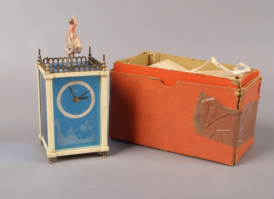 A 1950s German Staiger automaton musical carriage clock (1 of 1)