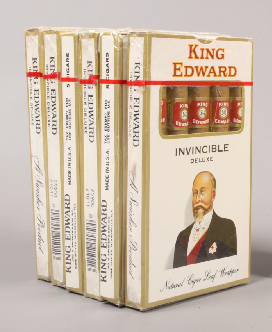 Six pack of five King Edward Invincable Delux cigars. (1 of 1)