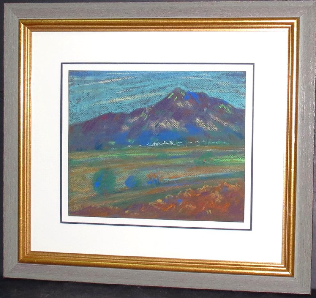 Dr. Atl (Gerardo Murillo) Watercolor on paper - COA 12" (1 of 4)