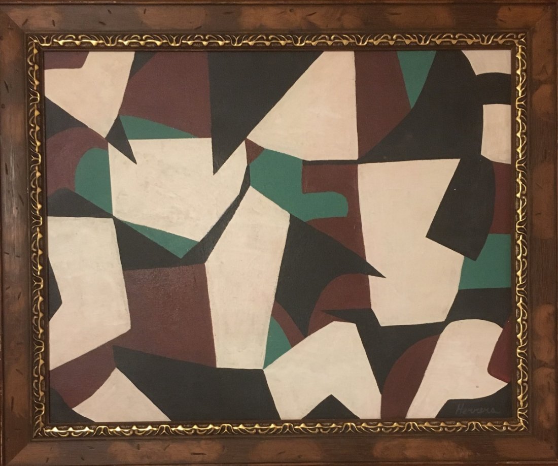 Carmen Herrera - Cuba - Oil on canvas 17" x 22" (1 of 1)