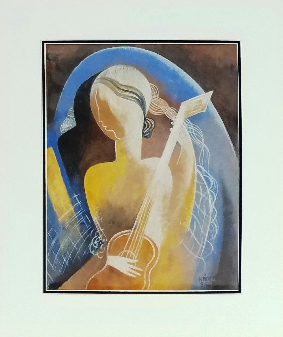 Bela Kadar - Gouache & ink on paper 14" x 11" (1 of 1)