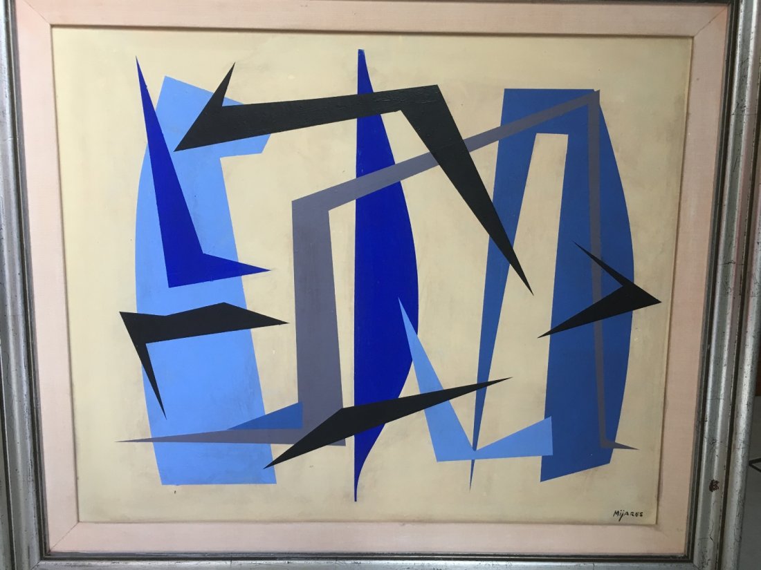 Jose Maria Mijares - Mixed media on paper 18" x 23": Shipping in USA $ 120