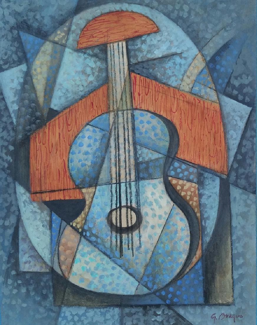 Georges Braque - Mixed media on paper - COA (1 of 2)