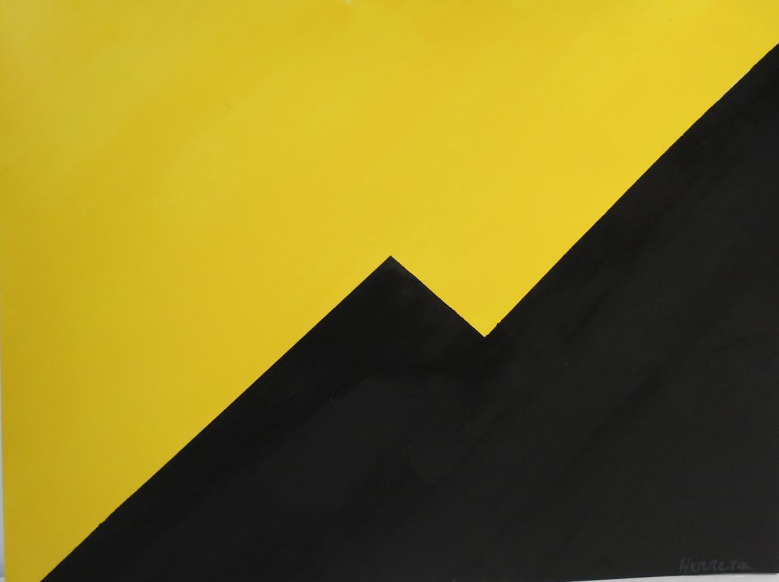 Carmen Herrera, Acrylic/ paper. Provenance A.Vinocur (1 of 3)
