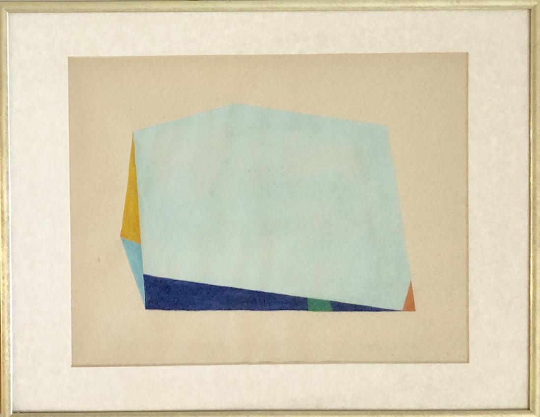 Anne Truitt 1966 Gouache on Paper 11" x 14": Frame: 18" x 21" Shipping in USA $ 120 Anne Truitt, born Anne Dean, was a major American artist of the mid-20th century. She married James Truitt in 1948, and she became a full-time artist in the 1950