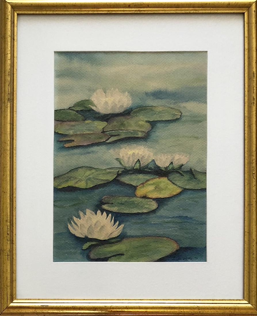 Joseph Stella 1918 Watercolor on Paper 15" x 11" (1 of 2)