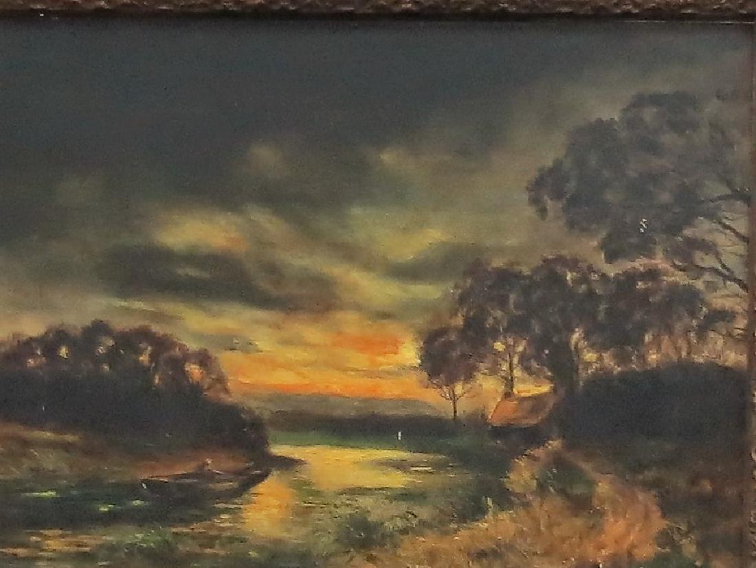 Jules Dupre - Oil on panel 29.5" x 22.5" (1 of 3)