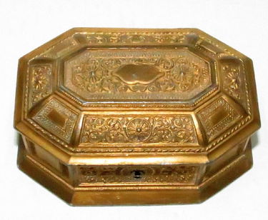 Art Nouveau Jewelry Box H 2 W 4 5 D 3 Art Nouveau Jewelry Box H 2 W 4 5 D 3
