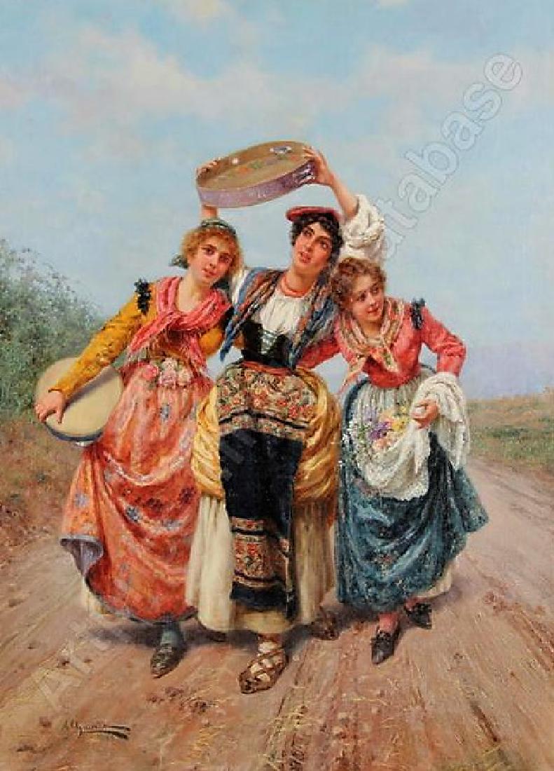 Anselmo de Guinea - Oil on Canvas - 20" x 14.5" (1 of 2)