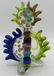 Very Large Murano Perfume Bottle 9.5" x 6.5" x 5" - 2