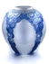 Andre Hunebelle - Art Deco Glass Vase H: 13"