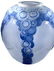 Andre Hunebelle - Art Deco Glass Vase H: 13" - 4