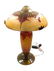 Le Verre Francais Cameo Glass Lamp - H: 19.2" D: 14"
