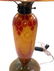 Le Verre Francais Cameo Glass Lamp - H: 19.2" D: 14" - 6