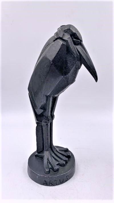 Artus - Art Deco Sculpture Bird H: 6.5" France: Max le Verrier Studios - Shipping in USA $ 40. Max Le Verrier (Pseudonim Artus) was awarded a Gold medal for his sculptures at the 1925 Paris l'Exposition des Arts DÃ©coratifs et Industriels, the fa