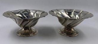 Josef Hoffmann Pair of Silver Art Deco Centerpieces (1 of 8)